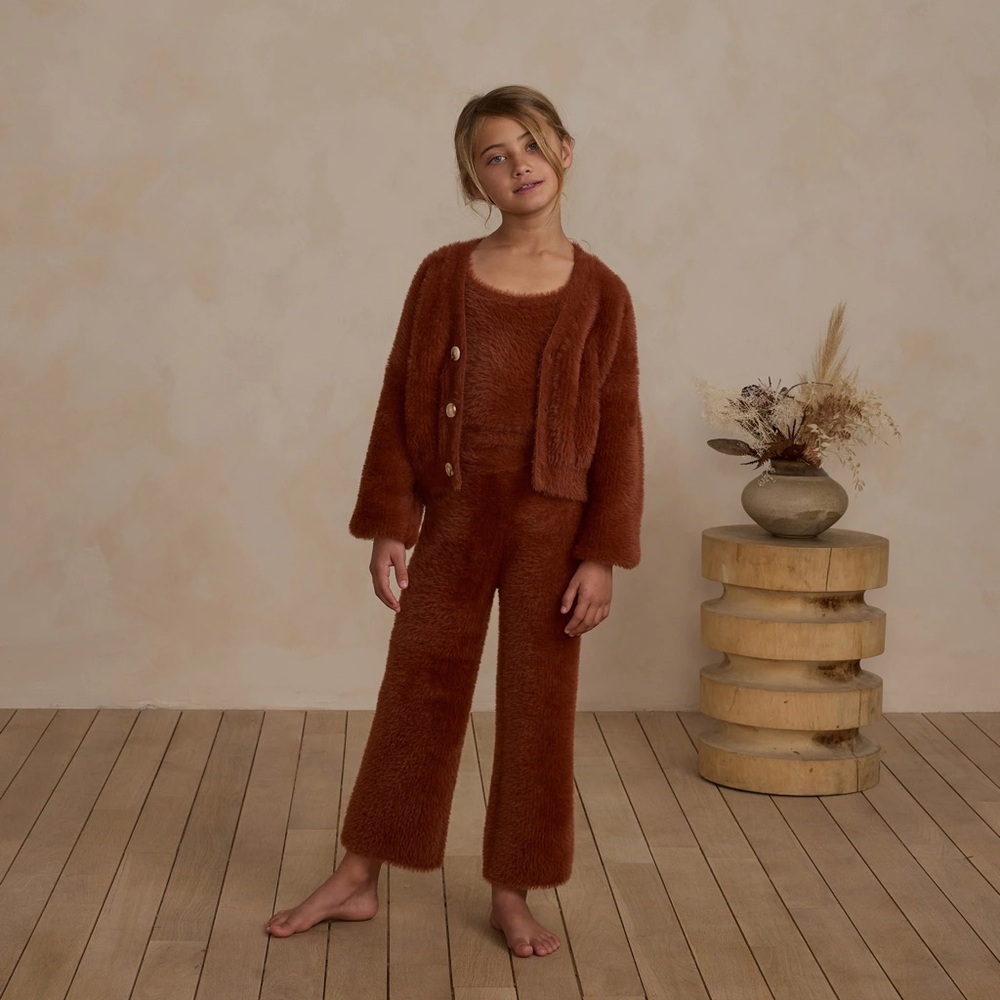 Rylee + Cru Brown Kids Matching Set
